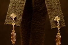 14k YG Diamond Boutique Earrings