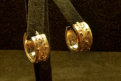 14k YG Fashion Hoops