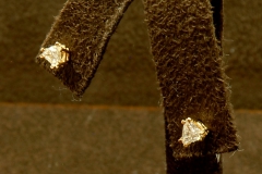 14k YG Trillion Studs 0.37 TDW