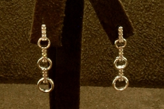 14k WG Diamond Dangles 0.50 TDW