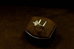 14k WG GIA cert. 1.05 TDW