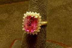 14k YG Pink Tourmaline