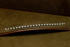 14k WG Sapphire & Dia. 7" Bracelet Natural