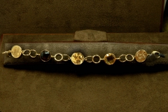 14k YG Topaz Bracelet